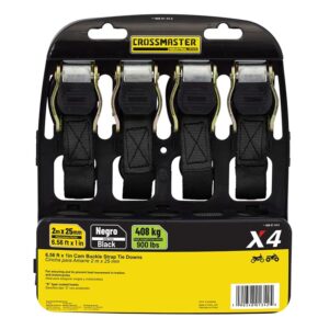 CINCHA AMARRE 408KG X4 NEGRA CROSSMASTER 9980134,2 *
