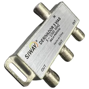 DIVISOR 3 VIAS P/TV 5-900MHZ COMPLETO ZURICH AADA0311C -