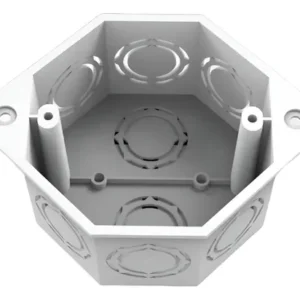 CAJA OCTOGONAL PVC X12 PARA DURLOCK TECNOCOM CEOC-12