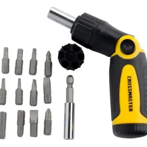 DESTORNILLADOR DE BOLSILLO 4 EN1 CROSSMASTER 9940960 *