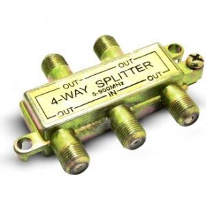 DIVISOR 4 VIAS P/TV 5-900MHZ COMPLETO ZURICH AADA0325C -