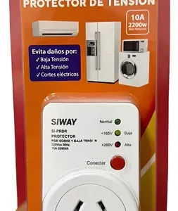 PROTECTOR DE TENSION CON PULSADOR SIWAY SI-PRDR