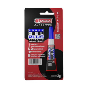 ADHESIVO INSTANTANEO SUPER GEL PLUS X 3G TACSA PTAINSGEL01 -