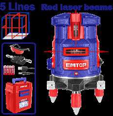 Nivel láser autonivelante 0 - 30 mts