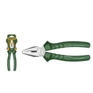 PINZA PUNTA LARGA 160MM 6'' MANGO UNICOLOR RANURADO JADEVER JDPL2926 *